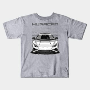 Huracan LP610-4 (Impact White) Kids T-Shirt